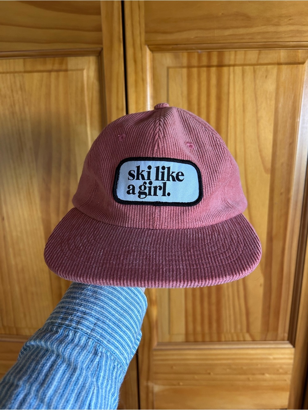 Ski Like a Girl Classic 5 Panel Hat